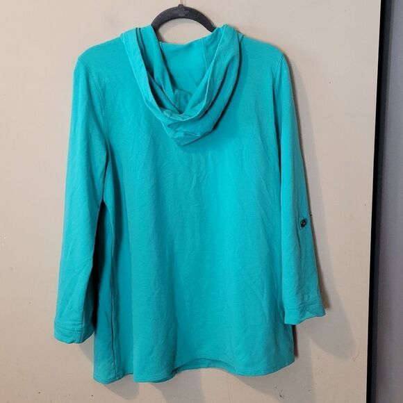 Georgeous Susan Graver weekend top medium NWOT - Picture 5 of 6